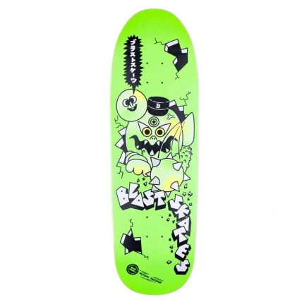 Blast Skates Mutant Smasher Shape 9.75 Skateboard Deck